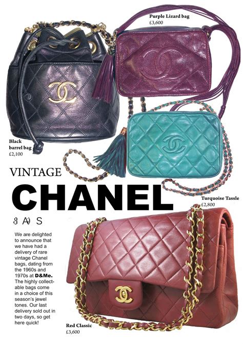 vintage chanel backpacks|vintage chanel bags 1970s.